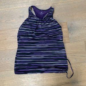 Athleta Workout Tanktop with built in bra Size S